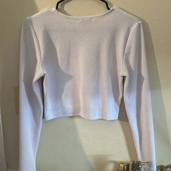 Ardene long sleeve crop top - Picture 2 of 2